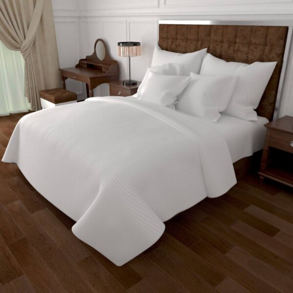 ორსაწოლიანი თეთრეული - N-0905 white